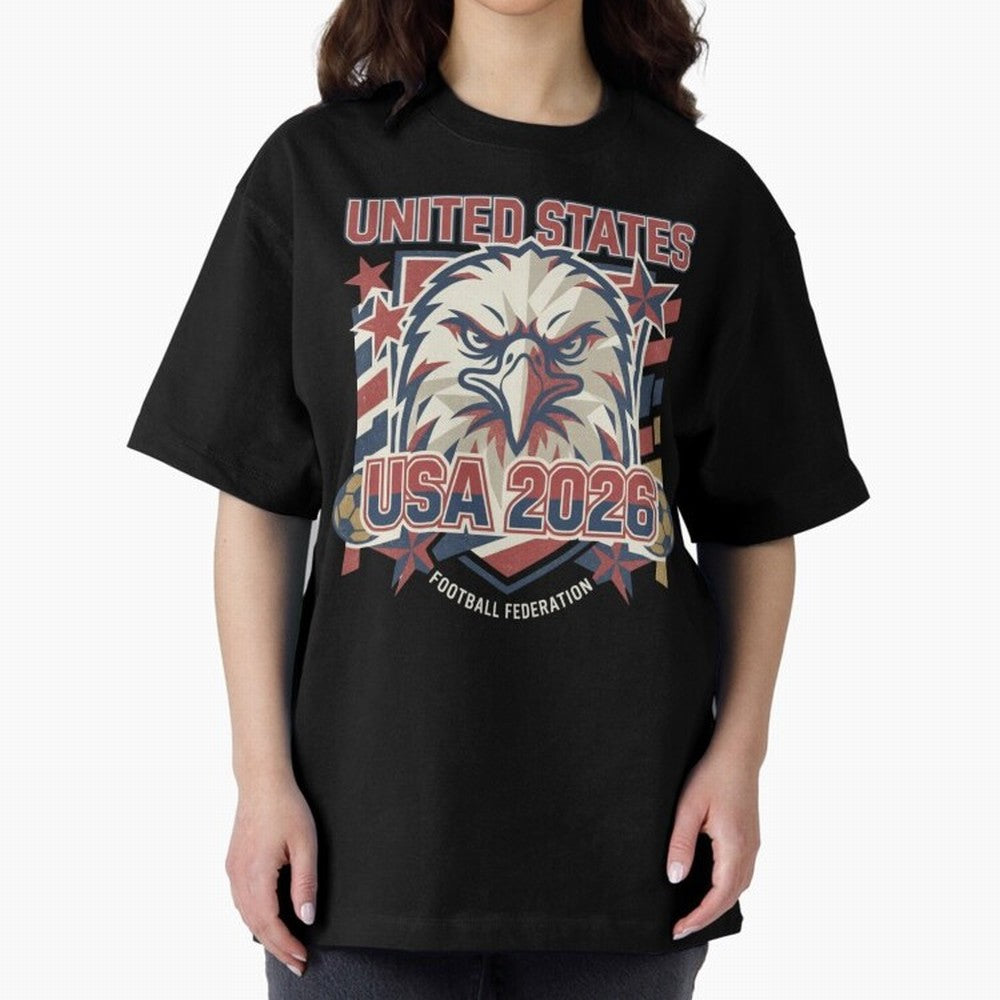 USA 2026 Retro Vintage World Cup Classic T-Shirt Discover FIFA World Cup 2026 Filled with Cristiano Ronaldo, Germany Energy, Sports Nostalgia, International Competition, Famous Players and Unforgettable Victories; Great for Supporters Who Love
