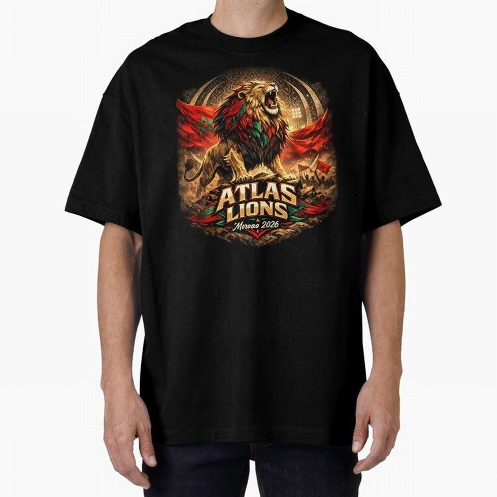 Morocco - World Cup 2026 Fan Classic T-Shirt Feel the Trophy Chase of FIFA World Cup 2026 USA Canada Mexico Spirit, Inspired by Brazil, CR7 and Messi, Football Passion, Legendary Performances, Festival Vibes and Supporter Community; Made for Die