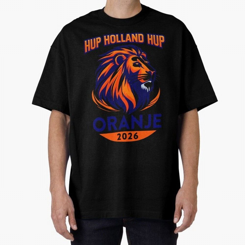 Netherlands World Cup 2026 Fan Art Classic T-Shirt Turn Up for FIFA World Cup 2026 Spirit, Inspired by Brazil, Portugal and Argentina, Messi, CR7 and Mbappe, Football History, Final Match Energy, Crowd Noise and Once in a Lifetime Moments; Ideal