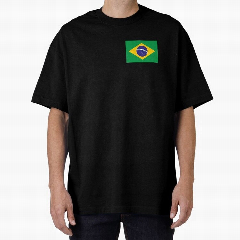 Brazil Flag Classic T-Shirt Bring World Football Passion into Global Football Passion for FIFA World Cup 2026, Featuring Haaland, France and Portugal, Global Supporter Spirit, Legendary Goals, National Colors and Tournament Celebration; Perfect for