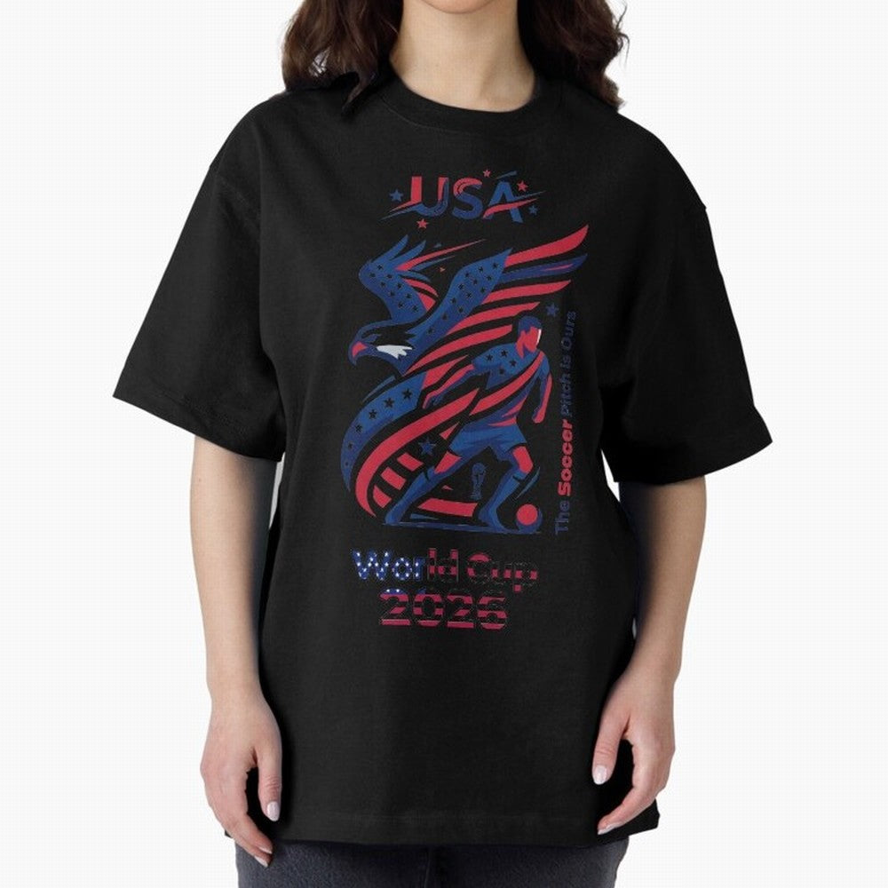 USA Soccer Shirt 2026 - Heritage Eagle World Cup Fan Tee - Premium Gildan Softstyle Unisex Football T-Shirt - United States Supporter Gear Classic T-Shirt Celebrate National Team Dreams in the FIFA World Cup 2026 USA Canada Mexico Journey through