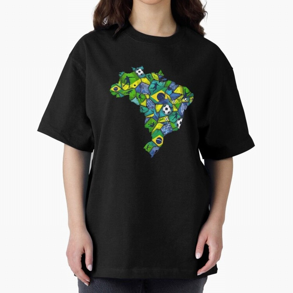 Brazil - World Cup 2026 Classic T-Shirt Feel the Trophy Chase of Match Day Hype around FIFA World Cup 2026 Group Stage, Messi and Cristiano Ronaldo, Spain, Goal Celebration Energy, Supporter Heritage, Football Icons and Worldwide Tournament Joy;