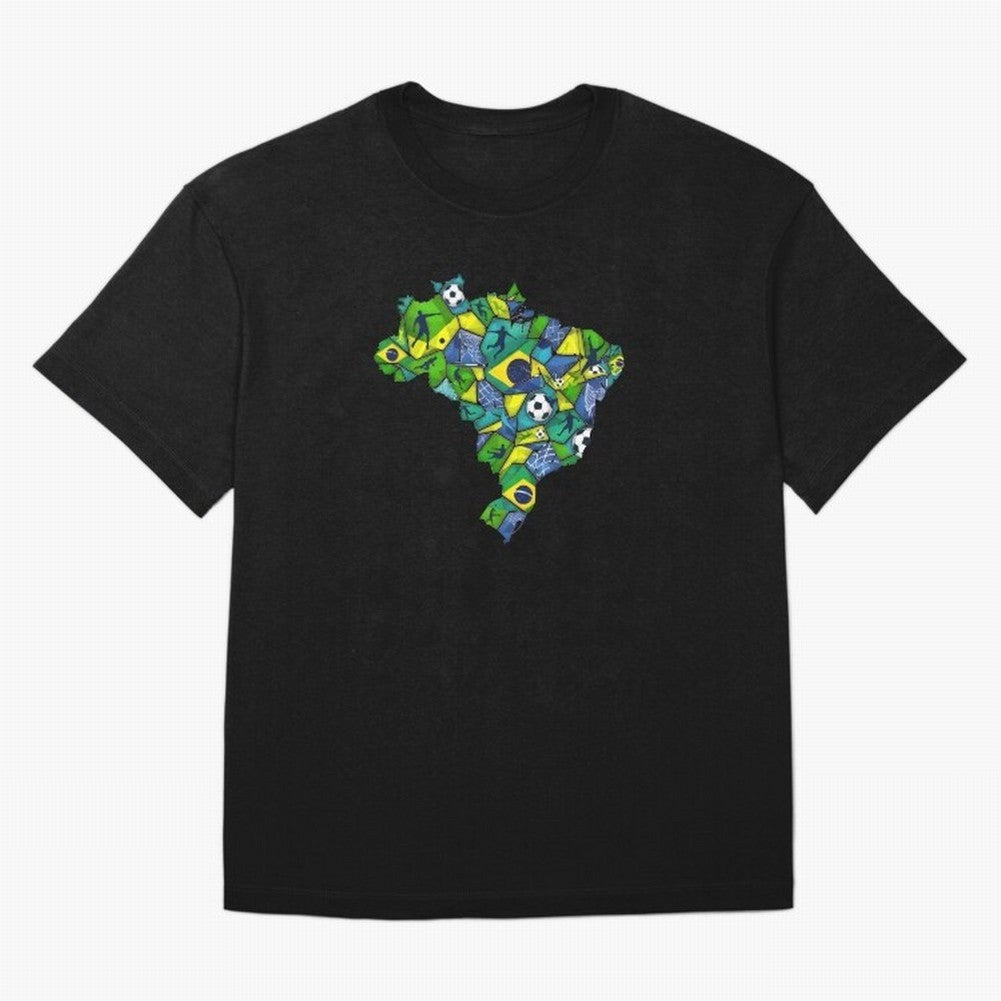 Brazil - World Cup 2026 Classic T-Shirt Feel the Trophy Chase of Match Day Hype around FIFA World Cup 2026 Group Stage, Messi and Cristiano Ronaldo, Spain, Goal Celebration Energy, Supporter Heritage, Football Icons and Worldwide Tournament Joy;