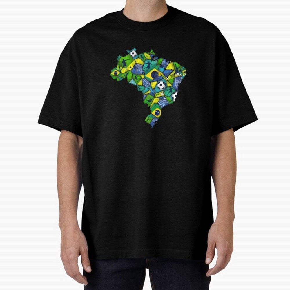 Brazil - World Cup 2026 Classic T-Shirt Feel the Trophy Chase of Match Day Hype around FIFA World Cup 2026 Group Stage, Messi and Cristiano Ronaldo, Spain, Goal Celebration Energy, Supporter Heritage, Football Icons and Worldwide Tournament Joy;