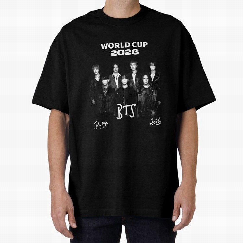 BTS World Cup 2026 Special Edition - OT7 Team Photo Classic T-Shirt Celebrate Fan Favorites in FIFA World Cup 2026 USA Canada Mexico Filled with Messi, France and Portugal Energy, Tournament Hype, Historic Matchups, Family Viewing Parties and