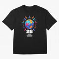 2026 Colorful Soccer Ball USA Canada Mexico 26 Classic T-Shirt Honor Champions and Dreams in FIFA World Cup 2026 Spirit, Connected to Argentina, Messi, Soccer Culture, Superstar Moments, National Team Dreams and Competitive Fire; Built for