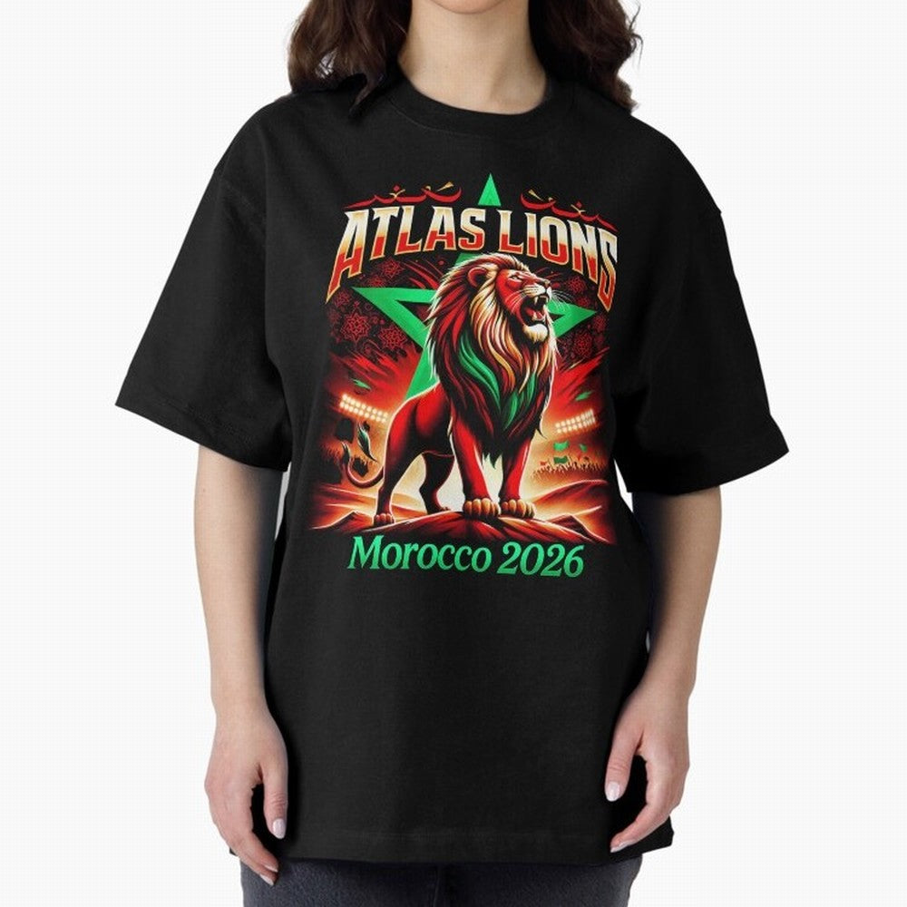 Morocco Football Fan Classic T-Shirt Celebrate National Team Dreams in the FIFA World Cup 2026 Journey through Messi, CR7 and Mbappe Highlights, England Pride, Supporter Pride, Iconic Celebrations, Legendary Names and Global Match Day Energy; Great
