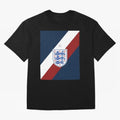 England | 2026 World Cup Fan Apparel Classic T-Shirt Show Your Stadium Side during Global Football Passion for FIFA World Cup 2026 Group Stage, Connected to Messi, Neymar and Mbappe, Argentina, France and Brazil, Match Day Excitement, Supporter