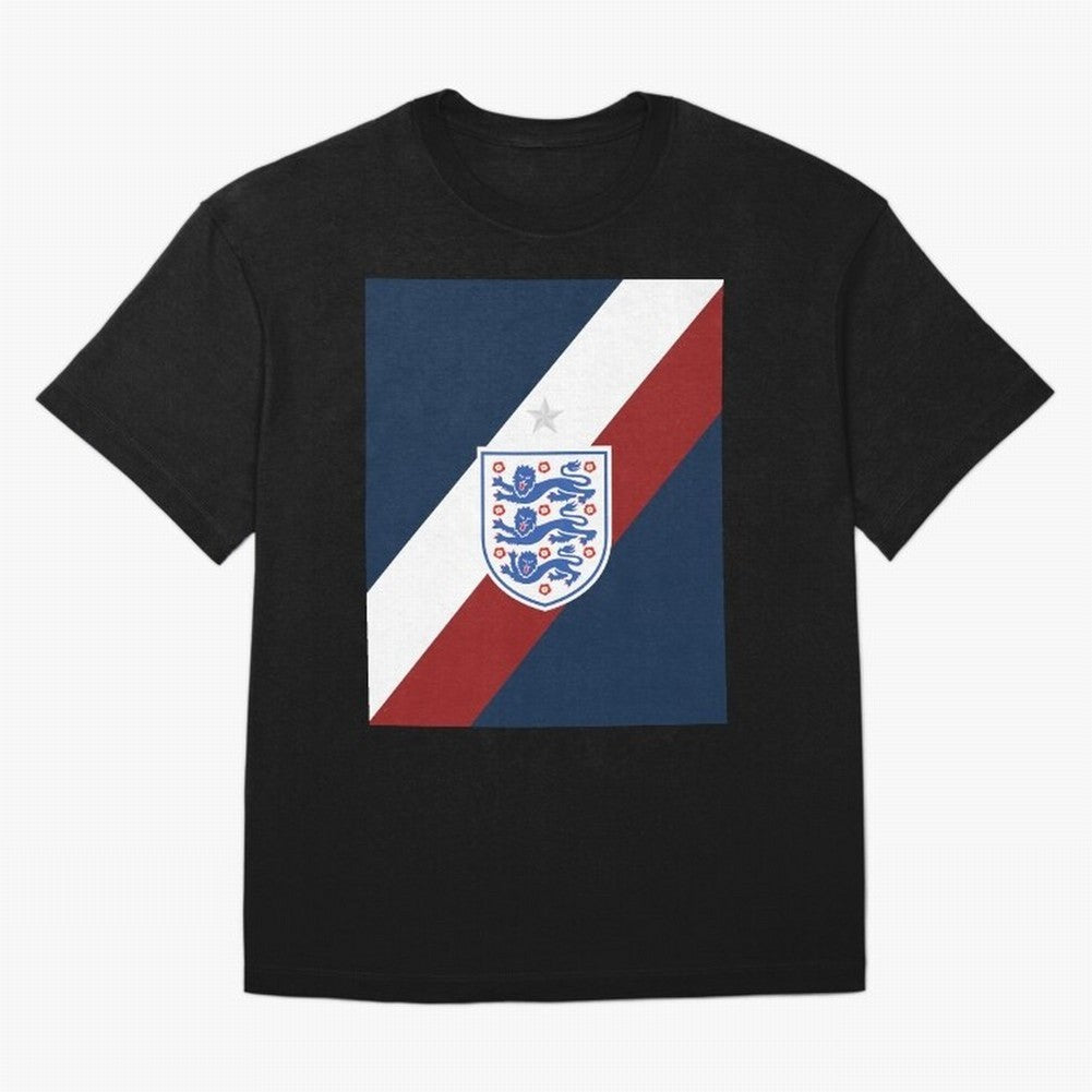 England | 2026 World Cup Fan Apparel Classic T-Shirt Show Your Stadium Side during Global Football Passion for FIFA World Cup 2026 Group Stage, Connected to Messi, Neymar and Mbappe, Argentina, France and Brazil, Match Day Excitement, Supporter