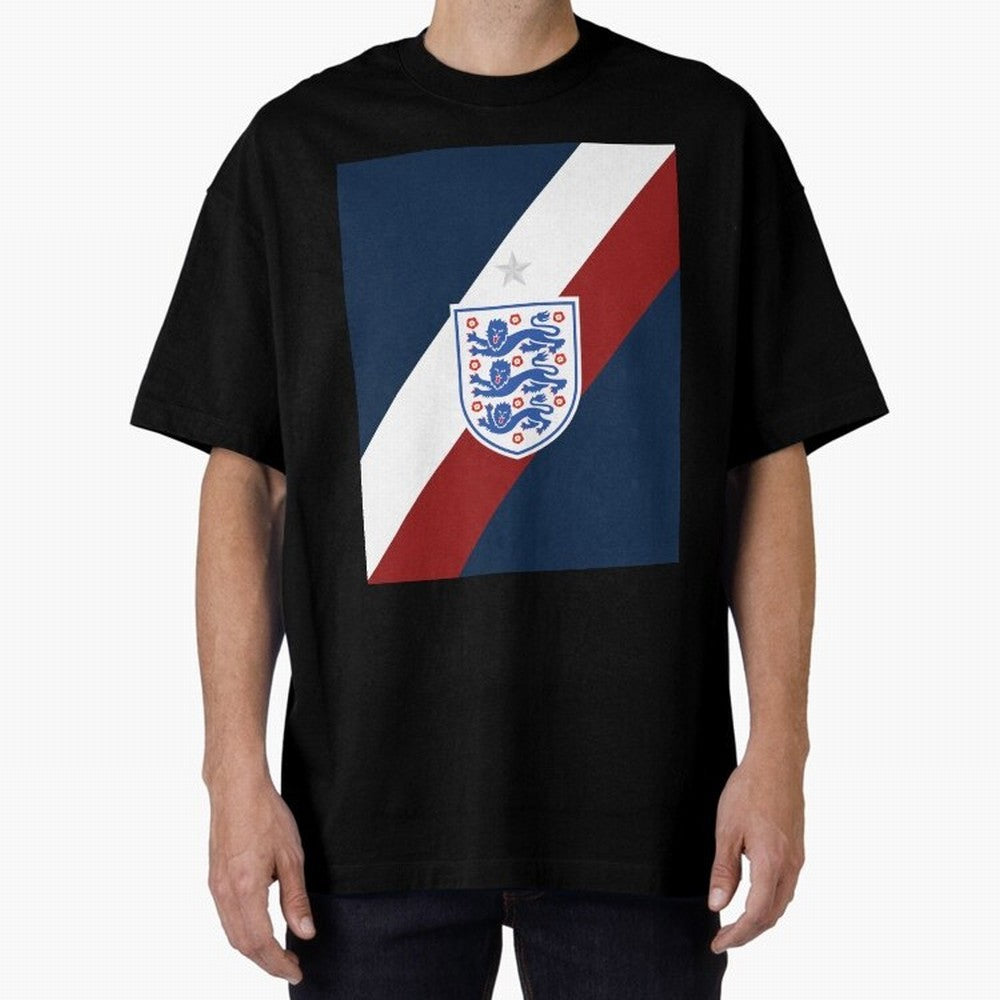 England | 2026 World Cup Fan Apparel Classic T-Shirt Show Your Stadium Side during Global Football Passion for FIFA World Cup 2026 Group Stage, Connected to Messi, Neymar and Mbappe, Argentina, France and Brazil, Match Day Excitement, Supporter
