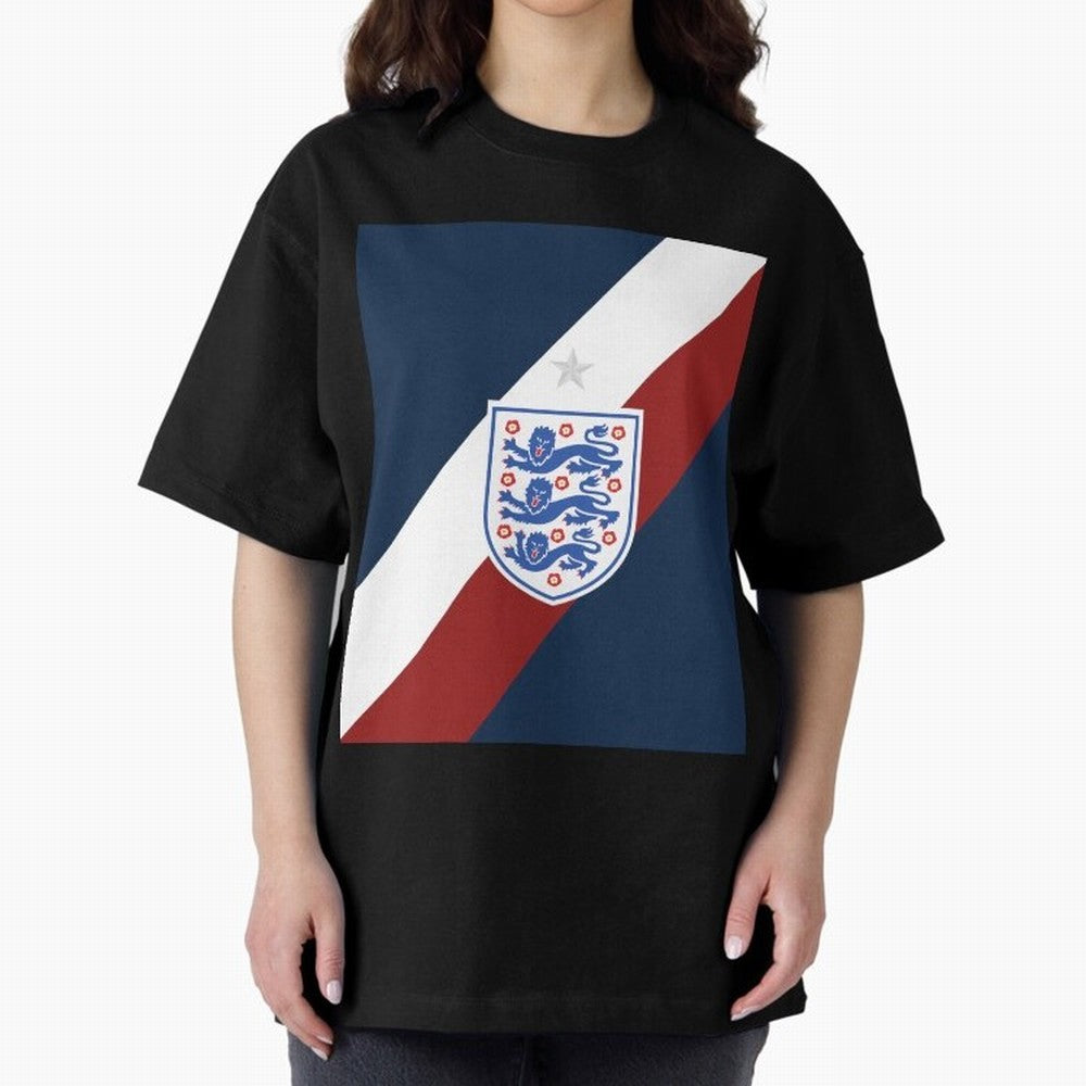 England | 2026 World Cup Fan Apparel Classic T-Shirt Show Your Stadium Side during Global Football Passion for FIFA World Cup 2026 Group Stage, Connected to Messi, Neymar and Mbappe, Argentina, France and Brazil, Match Day Excitement, Supporter