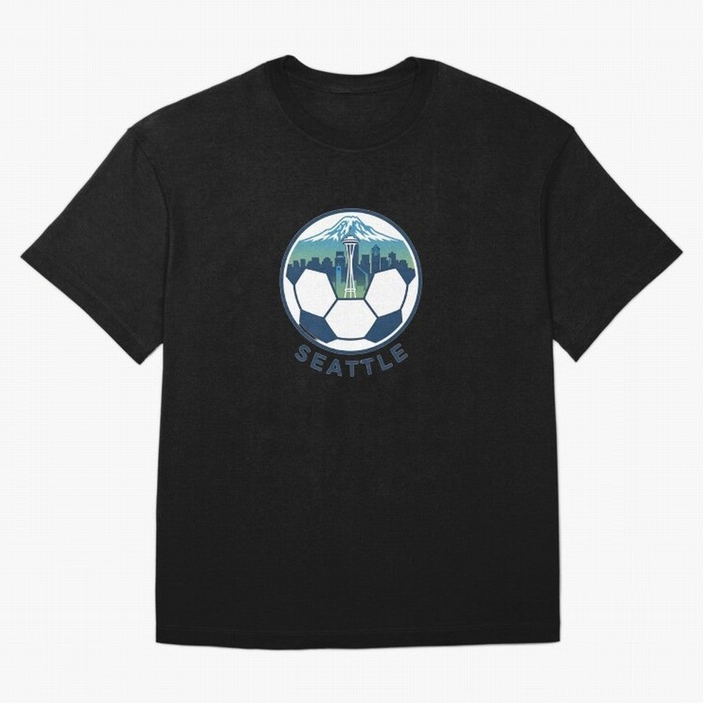 Seattle Soccer 2026 Classic T-Shirt Cheer through Every Moment of Global Football Passion for FIFA World Cup 2026 Group Stage, Inspired by Haaland, Brazil, Portugal and Argentina, Match Day Excitement, Supporter Culture, Golden Goals and Global