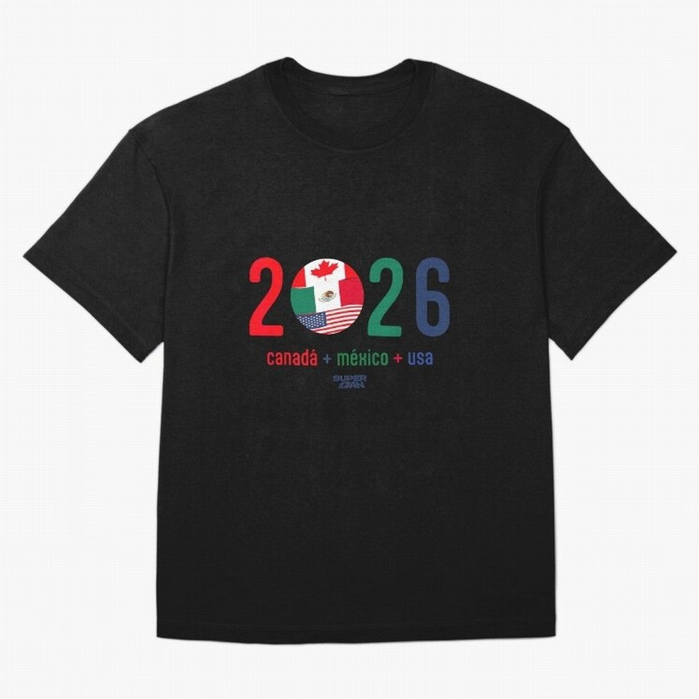 World Cup 2026 Host Nations Soccer Design Classic T-Shirt Cheer through Every Moment of FIFA World Cup 2026 USA Canada Mexico Highlighting Haaland and Mbappe, France and Portugal Energy, Retro Football Energy, Iconic Rivalries, Trophy Chase Drama