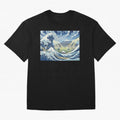 Soccer Players in Hokusai Waves Japan Classic T-Shirt Celebrate Soccer Greatness during the FIFA World Cup 2026 Group Stage Journey through Neymar Highlights, England and Germany Pride, Stadium Memories, Football Loyalty, International Chants and