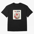 Go Japan Soccer Ball Flag | Japanese Football Fan Graphic Tee Classic T-Shirt Stand Proud for Global Football Passion for FIFA World Cup 2026, Built around Mbappe and Neymar, England and Germany, Sports Nostalgia, International Competition, Famous