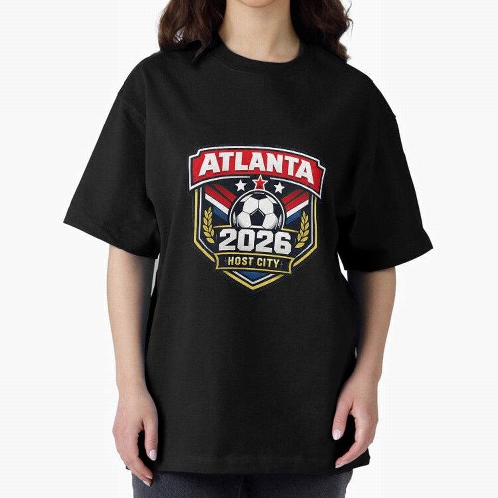 Global Cup 2026 Host City Badge Atlanta Classic T-Shirt Fuel Your Fan Pride for FIFA World Cup 2026 Connected to CR7, Portugal Energy, Worldwide Fan Energy, Dramatic Goals, Stadium Lights and Championship Celebrations; Great for Watch Parties,