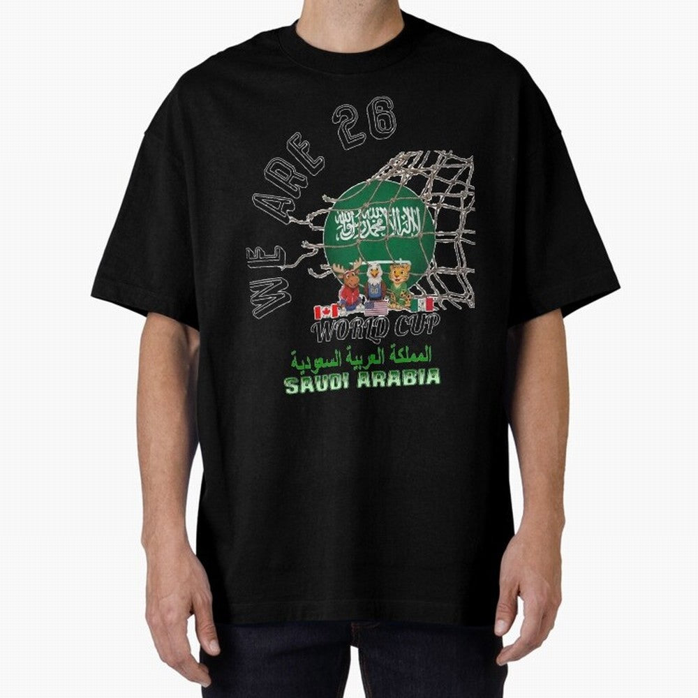 World cup 26 - Saudi Arabia Classic T-Shirt Elevate Global Football Passion for FIFA World Cup 2026 USA Canada Mexico, Made for CR7, Argentina, Worldwide Fan Energy, Dramatic Goals, Stadium Lights and Championship Celebrations; Built for Supporters