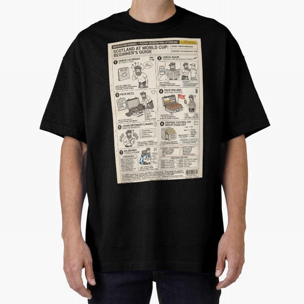 Scotland's Beginners Guide To The World Cup Classic T-Shirt Honor the Beautiful Game during Global Football Passion for FIFA World Cup 2026 USA Canada Mexico, Centered on Haaland and Mbappe, Argentina and Brazil, Football Festival Excitement,