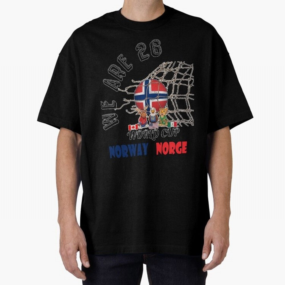 World cup 26 - Norway Classic T-Shirt Discover FIFA World Cup 2026 USA Canada Mexico for Fans of Neymar and Portugal, Spain and Germany, Bringing Classic Soccer Heritage, Championship Pressure, Fan Loyalty and International Pride; Great for