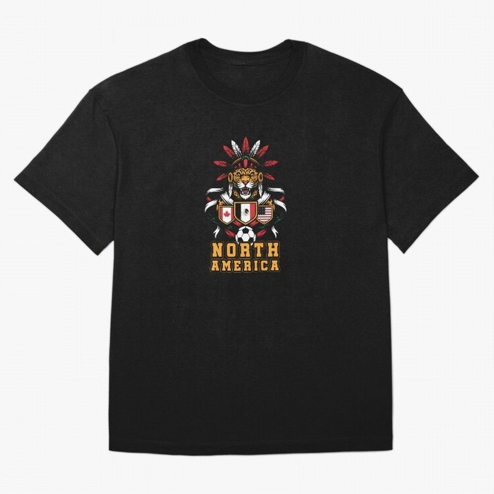 North America Jaguar Spirit Cup 2026 T-Shirt_82737634 Classic T-Shirt Celebrate Every Goal in FIFA World Cup 2026 for Fans of Neymar, Haaland and Cristiano Ronaldo and Argentina and Brazil, Bringing Champion Mindset, Group Stage Buzz, Knockout