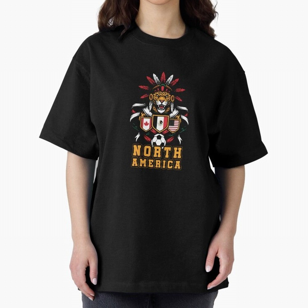 North America Jaguar Spirit Cup 2026 T-Shirt_82737634 Classic T-Shirt Celebrate Every Goal in FIFA World Cup 2026 for Fans of Neymar, Haaland and Cristiano Ronaldo and Argentina and Brazil, Bringing Champion Mindset, Group Stage Buzz, Knockout