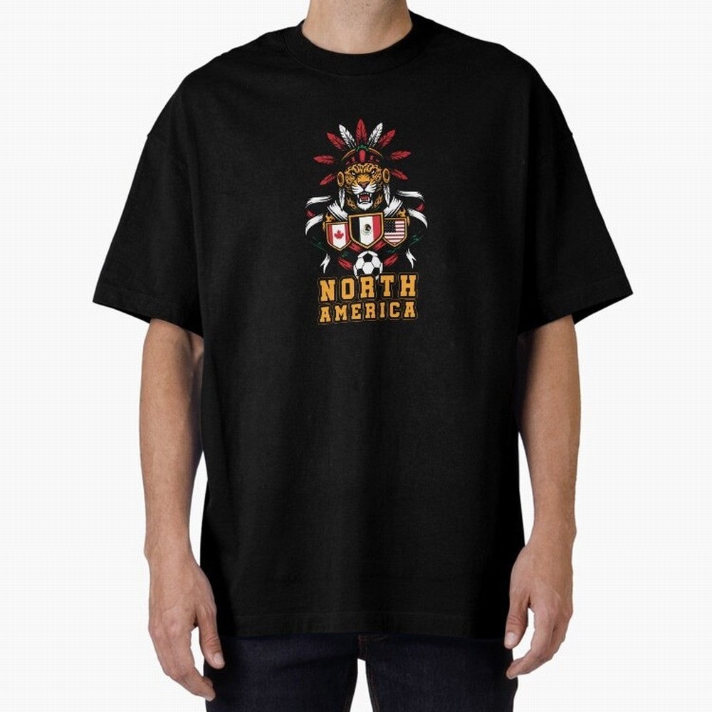 North America Jaguar Spirit Cup 2026 T-Shirt_82737634 Classic T-Shirt Celebrate Every Goal in FIFA World Cup 2026 for Fans of Neymar, Haaland and Cristiano Ronaldo and Argentina and Brazil, Bringing Champion Mindset, Group Stage Buzz, Knockout