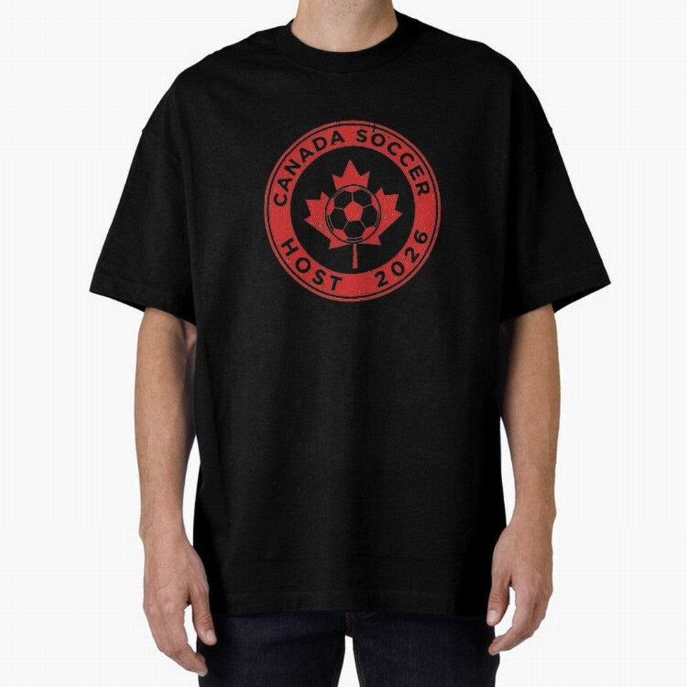 Canada Soccer Host 2026 Emblem Design T-Shirt_83133385 Classic T-Shirt Carry the Dream of Match Day Hype around FIFA World Cup 2026, CR7 and Messi, Argentina, France and Brazil, Tournament Hype, Historic Matchups, Family Viewing Parties and Global