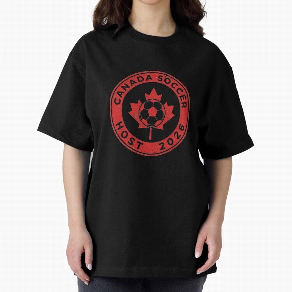 Canada Soccer Host 2026 Emblem Design T-Shirt_83133385 Classic T-Shirt Carry the Dream of Match Day Hype around FIFA World Cup 2026, CR7 and Messi, Argentina, France and Brazil, Tournament Hype, Historic Matchups, Family Viewing Parties and Global