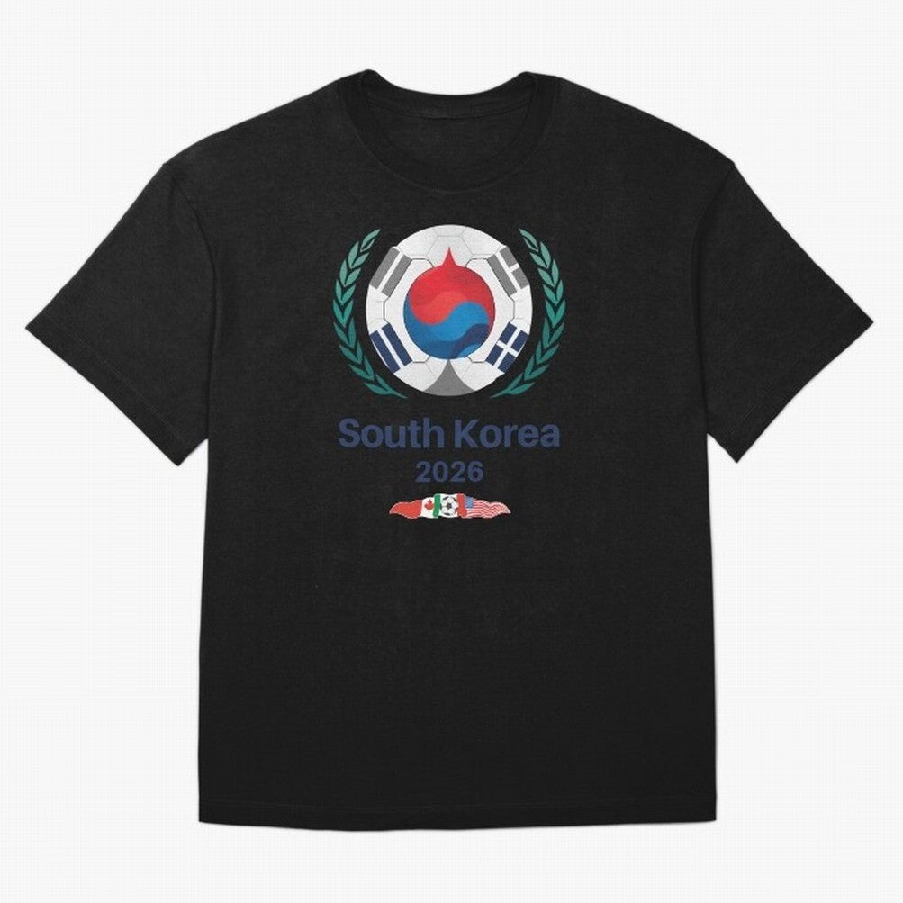South Korea 2026 Classic T-Shirt Step into the FIFA World Cup 2026 USA Canada Mexico Journey through Mbappe Highlights, Spain Pride, Game Day Rituals, Football Legends, Country Pride and the Road to the Final; Ideal for Football Dads, Football