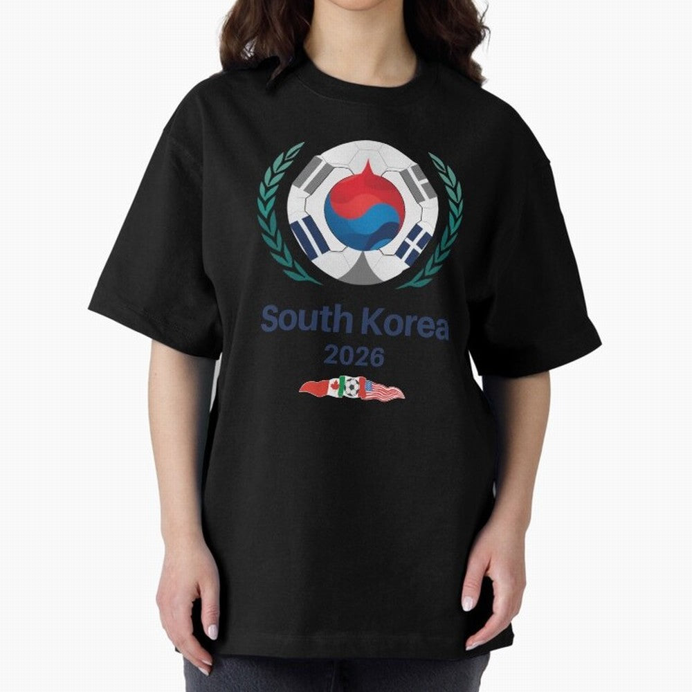 South Korea 2026 Classic T-Shirt Step into the FIFA World Cup 2026 USA Canada Mexico Journey through Mbappe Highlights, Spain Pride, Game Day Rituals, Football Legends, Country Pride and the Road to the Final; Ideal for Football Dads, Football