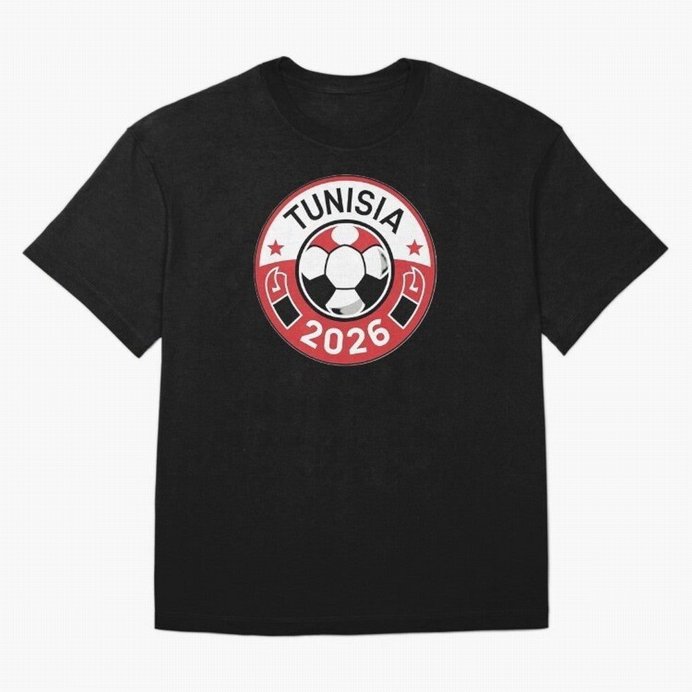 Tunisia WC 2026 Classic T-Shirt Show Match Day Excitement for Global Football Passion for FIFA World Cup 2026, Connected to Haaland, Germany, Football History, Final Match Energy, Crowd Noise and Once in a Lifetime Moments; Built for Supporters