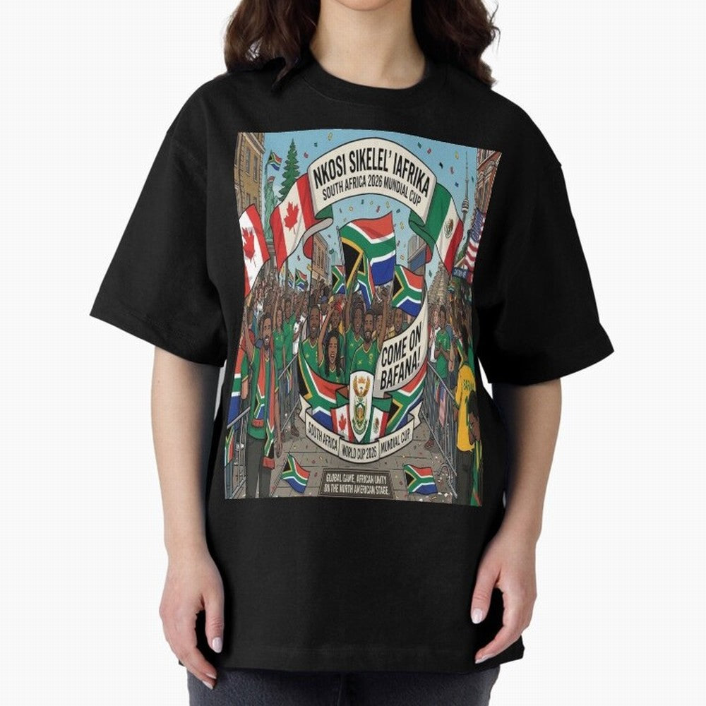 Soiuth Africa Classic T-Shirt Show Love for Legendary Goals in FIFA World Cup 2026 Spirit, Filled with Germany, Neymar, Haaland and Cristiano Ronaldo, Goal Celebration Energy, Supporter Heritage, Football Icons and Worldwide Tournament Joy; Made