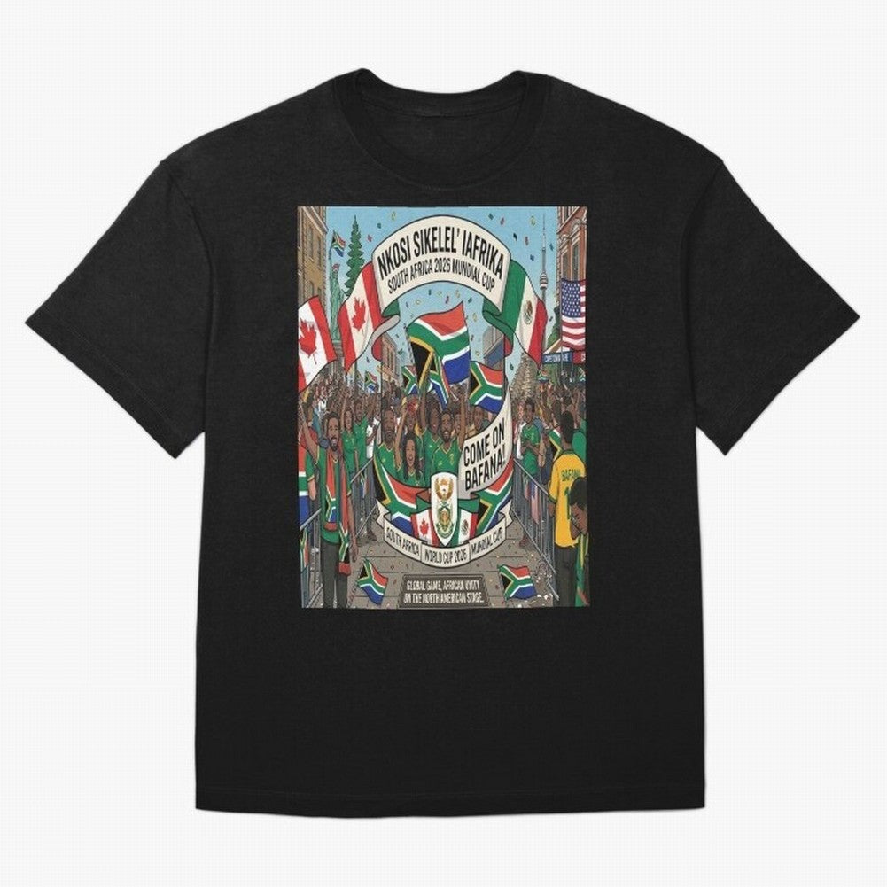 Soiuth Africa Classic T-Shirt Show Love for Legendary Goals in FIFA World Cup 2026 Spirit, Filled with Germany, Neymar, Haaland and Cristiano Ronaldo, Goal Celebration Energy, Supporter Heritage, Football Icons and Worldwide Tournament Joy; Made