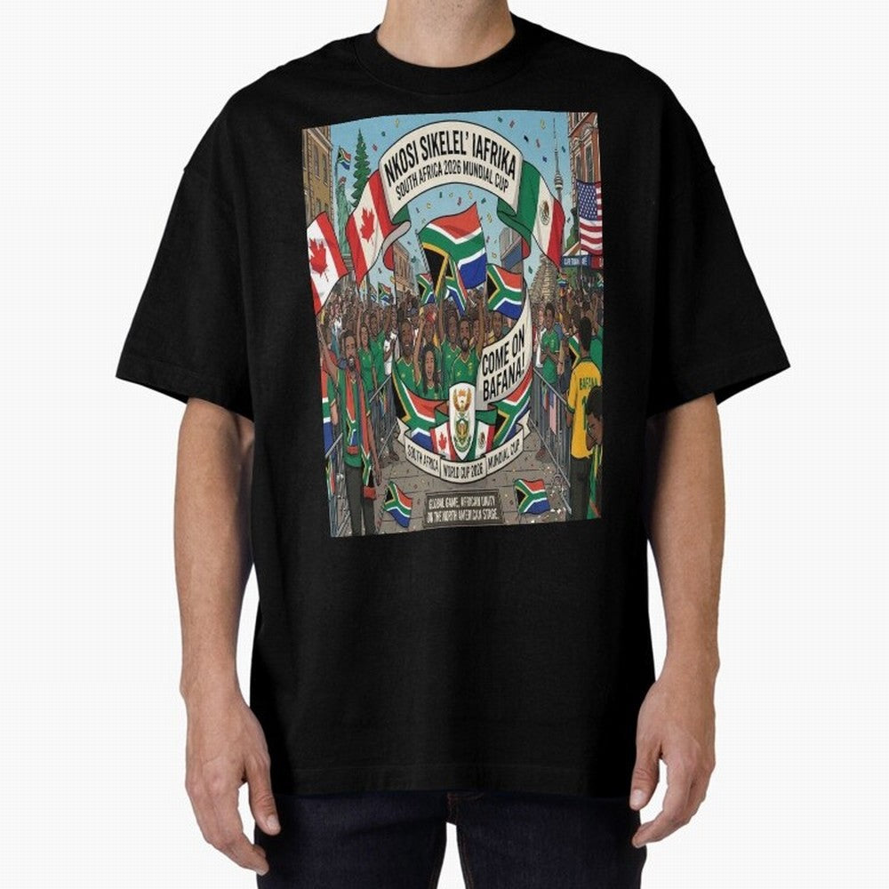Soiuth Africa Classic T-Shirt Show Love for Legendary Goals in FIFA World Cup 2026 Spirit, Filled with Germany, Neymar, Haaland and Cristiano Ronaldo, Goal Celebration Energy, Supporter Heritage, Football Icons and Worldwide Tournament Joy; Made