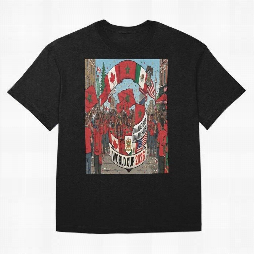 Morocco World Cup 2026 Classic T-Shirt Keep Football History Alive during the FIFA World Cup 2026 Group Stage Journey through Neymar Highlights, England Pride, Match Day Excitement, Supporter Culture, Golden Goals and Global Football Passion;