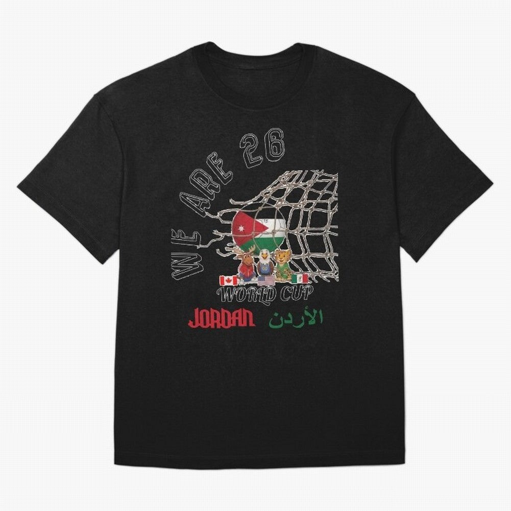 World cup 26 - Jordan Classic T-Shirt Celebrate the Stars of the FIFA World Cup 2026 Group Stage Journey through Messi and Cristiano Ronaldo Highlights, England Pride, Fan Favorite Moments, National Team Passion, Big Match Drama and Soccer History;