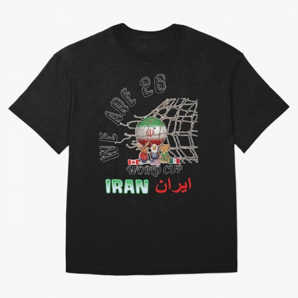 World cup 26 - Iran Classic T-Shirt Bring Match Day Fire to the FIFA World Cup 2026 USA Canada Mexico Journey through Messi, Neymar and Mbappe Highlights, England Pride, Stadium Chants, National Pride, Trophy Dreams and Unforgettable Football