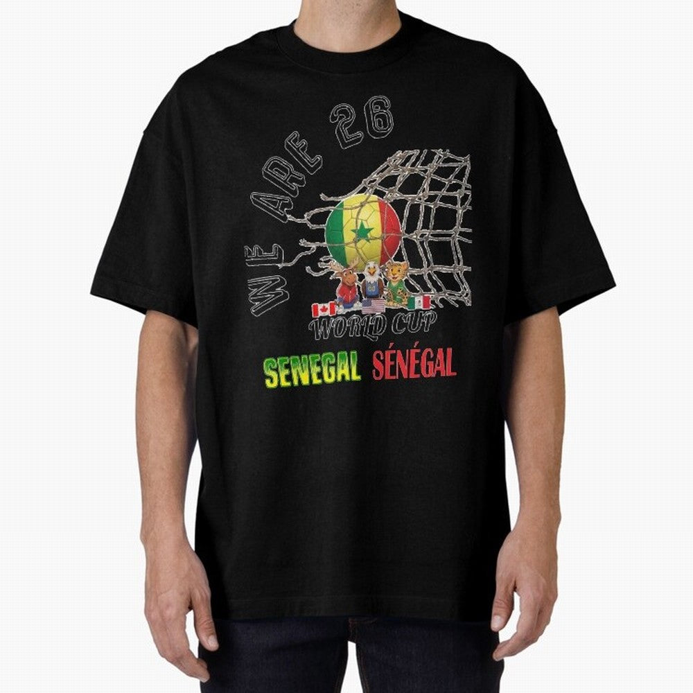 World cup 26 - Senegal Classic T-Shirt Wear the Spirit of FIFA World Cup 2026 USA Canada Mexico Spirit, Driven by Netherlands, Cristiano Ronaldo, Haaland and CR7, Classic Soccer Heritage, Championship Pressure, Fan Loyalty and International Pride;