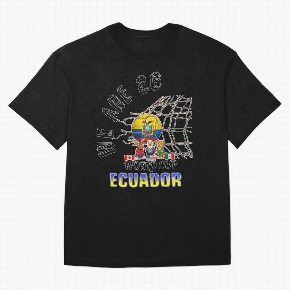 World cup 26 - Ecuador Classic T-Shirt Upgrade the FIFA World Cup 2026 Group Stage Journey through CR7 Highlights, Argentina Pride, Football Festival Excitement, Trophy Ambitions, Country Rivalries and Star Player Buzz; Built for Supporters Chasing
