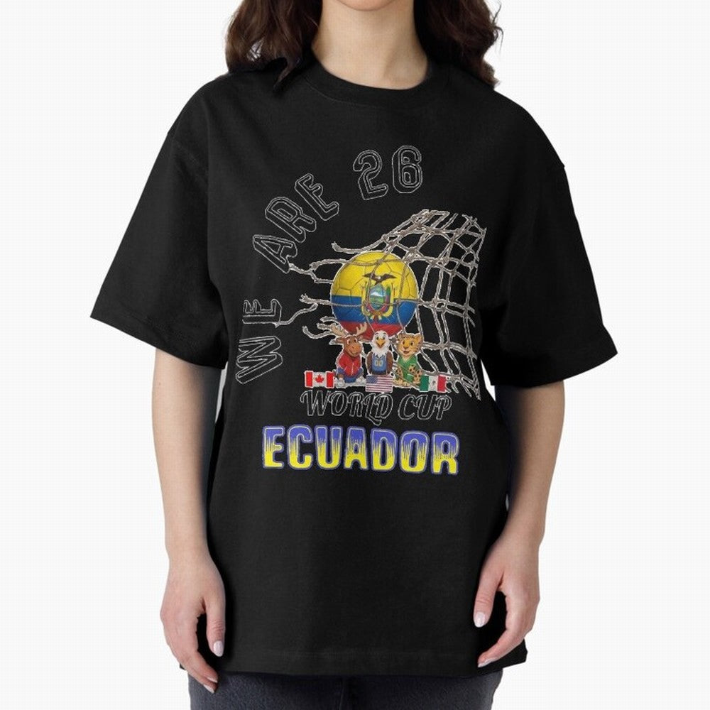 World cup 26 - Ecuador Classic T-Shirt Upgrade the FIFA World Cup 2026 Group Stage Journey through CR7 Highlights, Argentina Pride, Football Festival Excitement, Trophy Ambitions, Country Rivalries and Star Player Buzz; Built for Supporters Chasing
