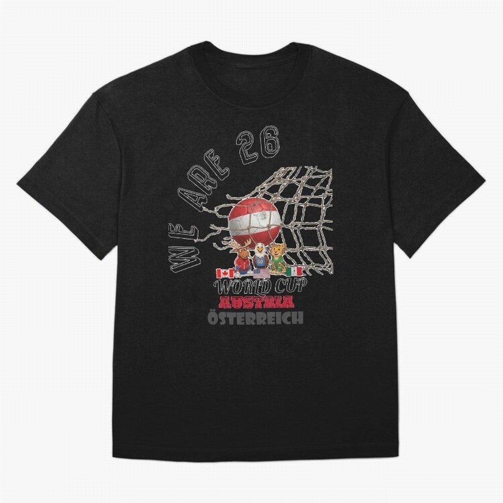 World cup 26 - Austria Classic T-Shirt Bring FIFA World Cup 2026 Built around Neymar, Haaland and Cristiano Ronaldo, Portugal Energy, Supporter Pride, Iconic Celebrations, Legendary Names and Global Match Day Energy; Perfect for Supporters Who Want