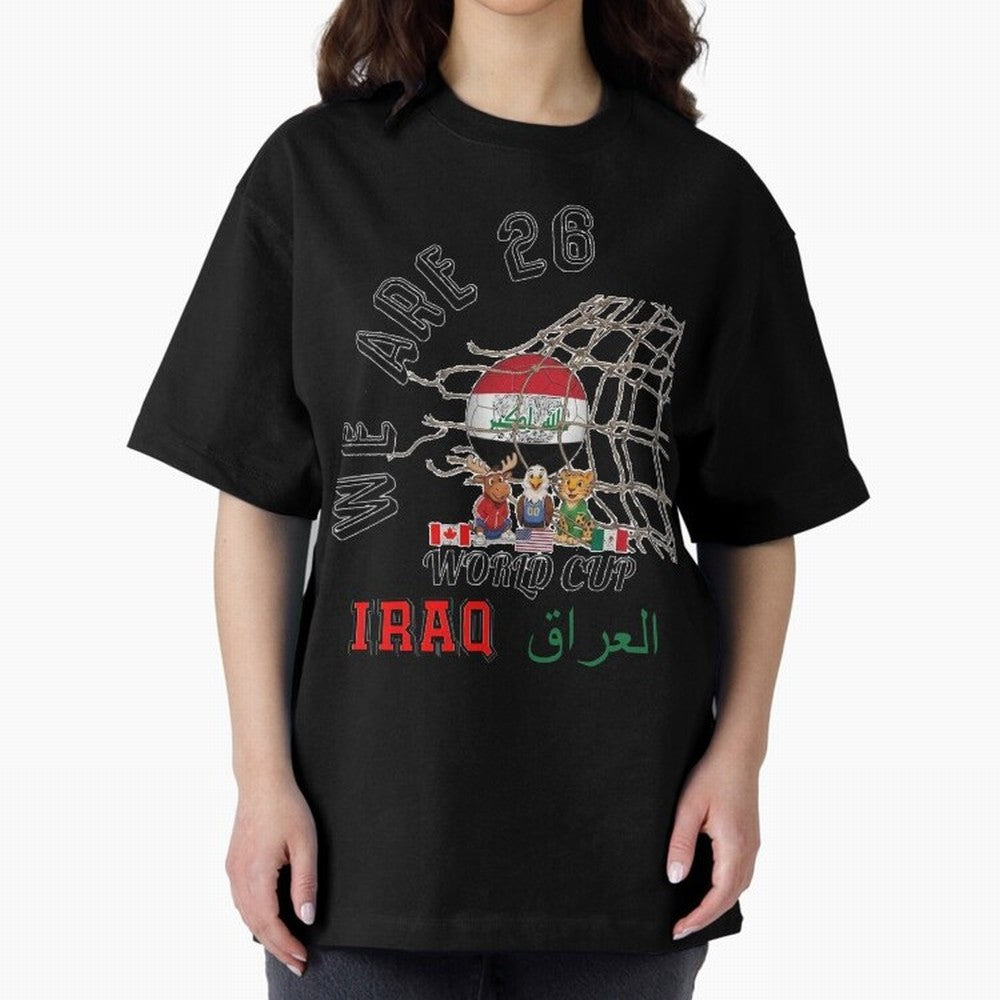 World cup 26 - Iraq Classic T-Shirt Show Up for the Glory of the FIFA World Cup 2026 Journey through Messi, CR7 and Mbappe Highlights, Argentina and Brazil Pride, Fan Favorite Moments, National Team Passion, Big Match Drama and Soccer History;