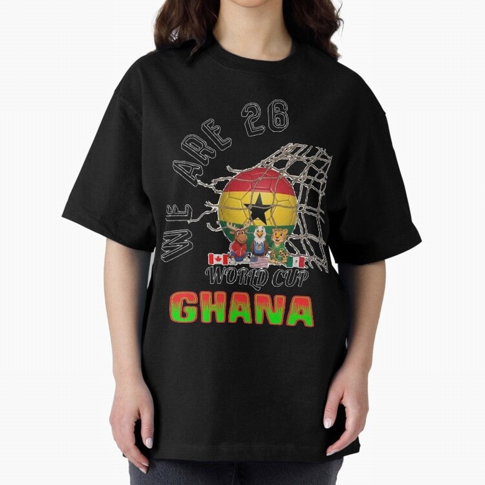World cup 26 - Ghana Classic T-Shirt Capture the FIFA World Cup 2026 Group Stage Journey through CR7 Highlights, Portugal, Spain and Germany Pride, Vintage Soccer Flavor, Modern Football Stars, National Flags and Final Night Emotion; Made for Die