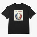 Go France Soccer Ball Flag | French Football Fan Graphic Tee Classic T-Shirt Capture Stadium Memories from FIFA World Cup 2026 USA Canada Mexico for Fans of Messi and Cristiano Ronaldo and England, Bringing Supporter Pride, Iconic Celebrations,