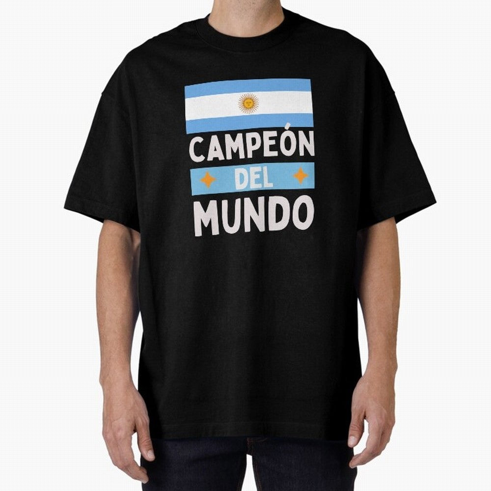 Argentina Campe¨®n del Mundo Classic T-Shirt Join FIFA World Cup 2026 Group Stage Filled with Neymar, Brazil, Portugal and Argentina Energy, Retro Football Energy, Iconic Rivalries, Trophy Chase Drama and Stadium Atmosphere; Created for Match Day