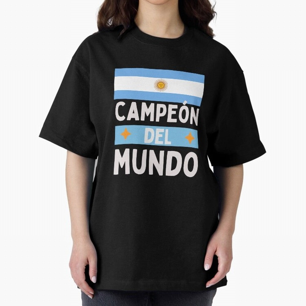 Argentina Campe¨®n del Mundo Classic T-Shirt Join FIFA World Cup 2026 Group Stage Filled with Neymar, Brazil, Portugal and Argentina Energy, Retro Football Energy, Iconic Rivalries, Trophy Chase Drama and Stadium Atmosphere; Created for Match Day