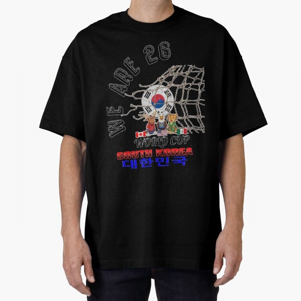 World cup 26 - South Korea Classic T-Shirt Celebrate the Biggest Stage of FIFA World Cup 2026 USA Canada Mexico Made for Haaland, Argentina Energy, Goal Celebration Energy, Supporter Heritage, Football Icons and Worldwide Tournament Joy; Ideal for