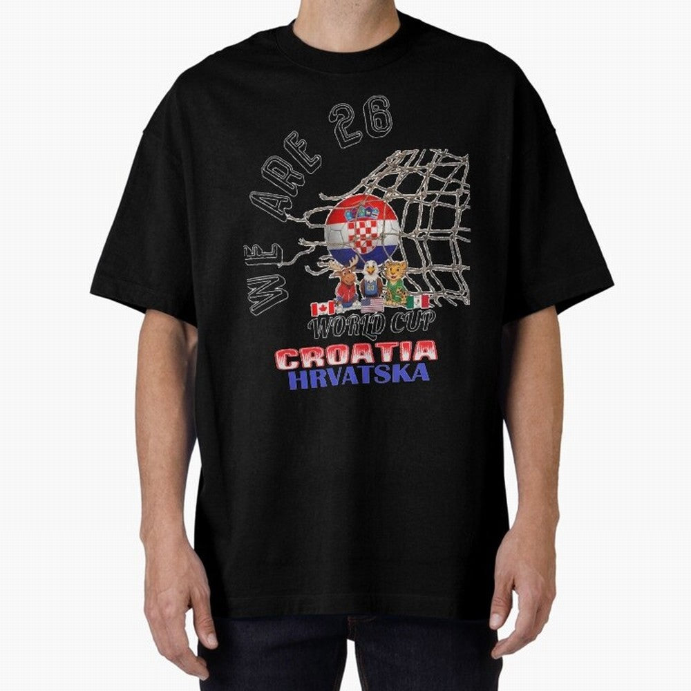 World cup 26 - Croatia Classic T-Shirt Celebrate Every Goal in FIFA World Cup 2026 for Fans of CR7 and England, Bringing Stadium Chants, National Pride, Trophy Dreams and Unforgettable Football Memories; Great for Watch Parties, Sports Bars, Family