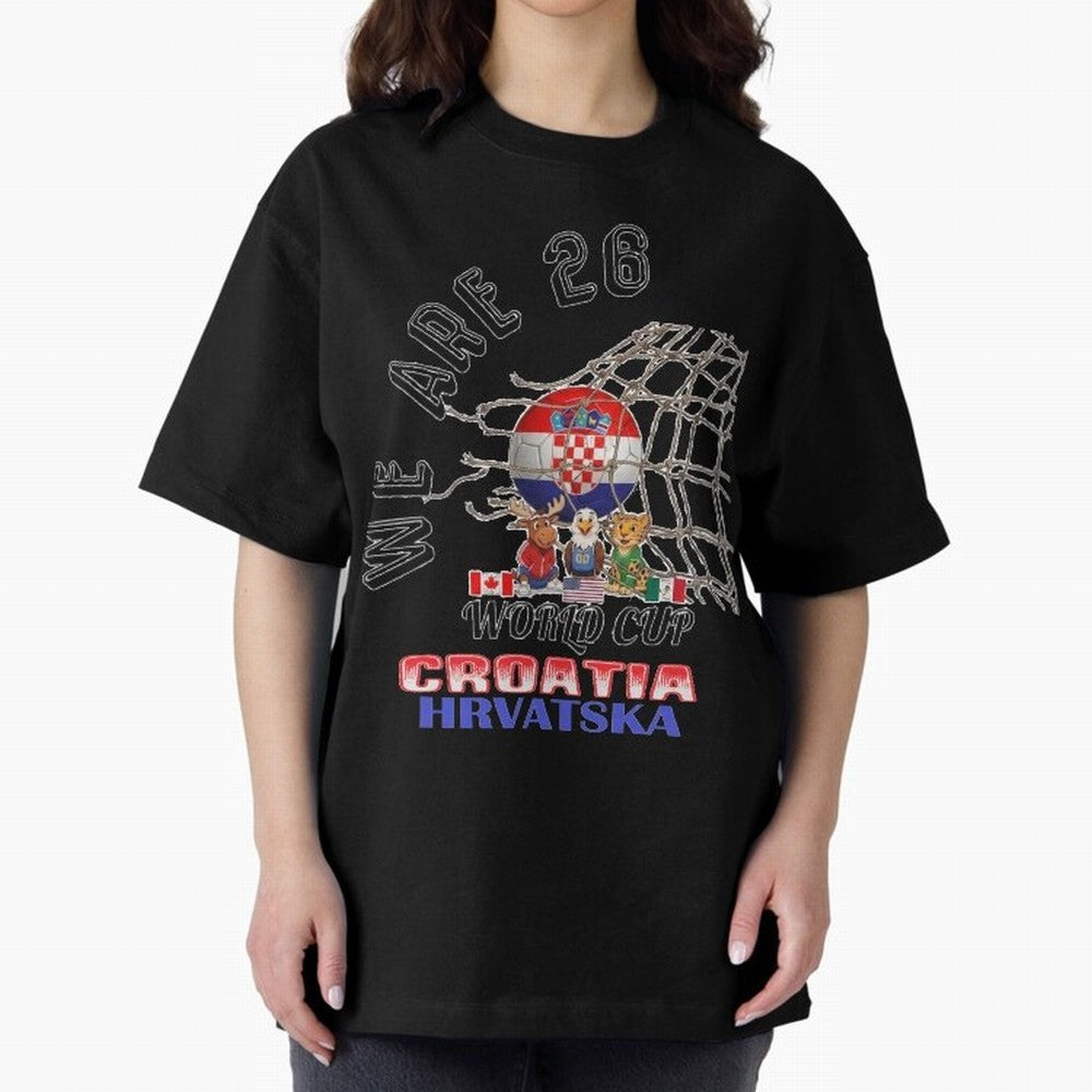 World cup 26 - Croatia Classic T-Shirt Celebrate Every Goal in FIFA World Cup 2026 for Fans of CR7 and England, Bringing Stadium Chants, National Pride, Trophy Dreams and Unforgettable Football Memories; Great for Watch Parties, Sports Bars, Family