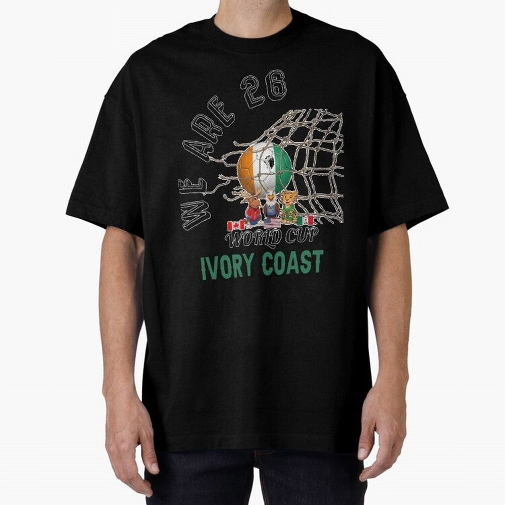 World cup 26 - Ivory Coast Classic T-Shirt Remember Global Football Passion for FIFA World Cup 2026 Group Stage, Filled with Messi, England and Germany, Stadium Memories, Football Loyalty, International Chants and Championship Tradition; Perfect